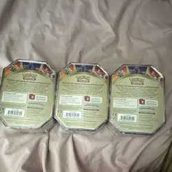 Pokemon TCG Collector Tin Lot of 3 Metal Tins Marshadow, Necrozma, and Ho-Oh - Image 2