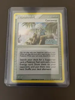 Castaway Reverse Holo 72/100 - EX Crystal Guardians Pokemon - Image 3