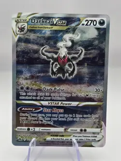 Pokemon TCG Darkrai VSTAR GG50/GG70 Crown Zenith: Galarian Gallery Near Mint NM - Image 1
