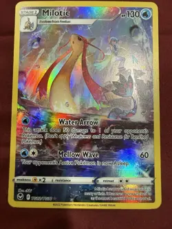 Pokemon Milotic TG02/TG30 Full Art Holo Silver Tempest - Image 2