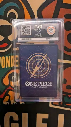 ACE Grading 10 Monkey D Luffy P-080 Promo Mos Burger ONE PIECE Card 2024 JPN - Image 2