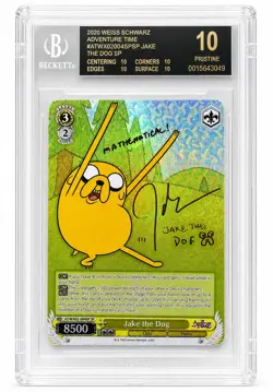 Jake Dog at Wx02-004 Sp Bgs 10 black label Adventure Time Weiss Schwarz booster - Image 1