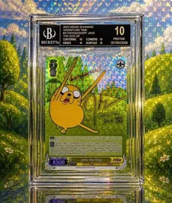 Jake Dog at Wx02-004 Sp Bgs 10 black label Adventure Time Weiss Schwarz booster - Image 3