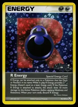 Pokemon Card - R Energy Team Rocket Returns 95/109 Reverse Holo Uncommon Stamped - Image 1