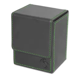 BCW Deck Case LX Gaming Card Box Holder Magnet Magic Gathering MTG Game Gray New - Image 1