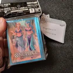 Nami & Vivi 70 Sleeves One Piece Card Game Authorized Store Edition Vol.1 EF25 - Image 1