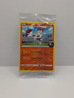 Pokemon Scorbunny On the Ball Promo Card 004/005 Sealed - Image 1