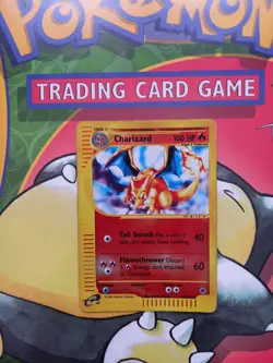 Charizard 39/165 Reverse Holo Rare Expedition Base Set Pokemon Card - Image 1