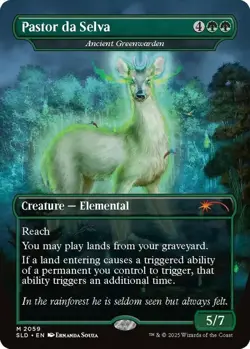 1 x Pastor da Selva - Ancient Greenwarden - Secret Lair - NM-Mint - MTG - Image 1