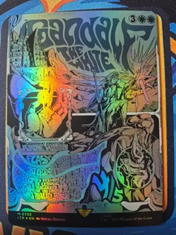 Gandalf the White | Foil Poster | Lord of the Rings MTG - Image 1