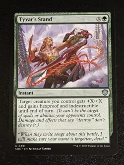 MTG Commander: Secrets of Strixhaven Tyvar's Stand 0291 NM - Image 1
