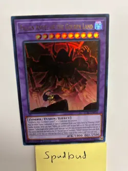 Fallen Angel of the Golden Land Ultra Rare ALIN-EN036 NM 1st Edition Yu-Gi-Oh! - Image 1