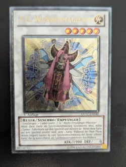 T.G. Wundermagierin EXVC-DE040 1.Auflage Ultimate Rare Deutsch EX YUGIOH - Image 1