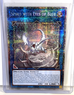 Yugioh! Spirit with eyes of blue Starlight Rare 2025 tin MP25-EN049 - Image 1