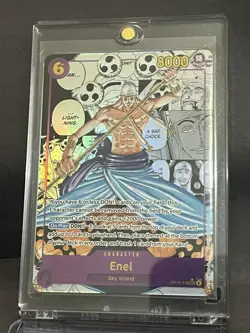 One Piece TCG Enel OP15-118 (Manga) Adventure on KAMI’s Island - English alt art - Image 2