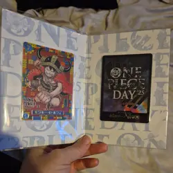 One piece Day 2025 Promo Card Premium Collection Japanese Luffy P-110 TCG - Image 1