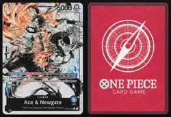 Ace & Newgate (Parallel) ST22-001 Starter Deck 22: Ace & Newgate One Piece NM - Image 3