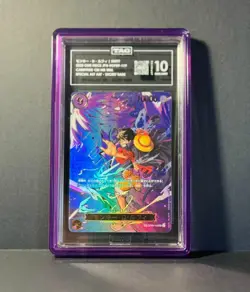 Monkey D. Luffy (SP Alt Art) OP09-119 SEC ONE PIECE Japanese OP13 TAG 10 - Image 2