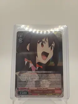 WEISS SCHWARZ "Ambush" Yunyun (SR) - KONOSUBA KS/W75-E038S SR Foil - Image 2