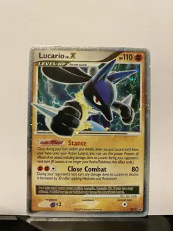Lucario LV.X - DP12 - Pokemon Diamond & Pearl Promo Ultra Rare Card LP - Image 1