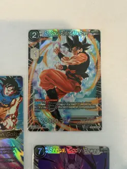 Dragon Ball Prismatic Clash Bt28-146 CR Majin Buu Vs Son Goku - 5 Card Lot - Image 3