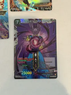 Dragon Ball Prismatic Clash Bt28-146 CR Majin Buu Vs Son Goku - 5 Card Lot - Image 4