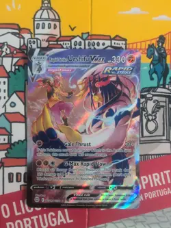 Urshifu VMAX Rapid Strike Brilliant Stars TG21/TG30 Rare Pokemon Card - Image 1