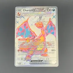 Charizard ex SVP 056 Promo Full Art Holo 330 HP Pokemon TCG Card - Image 1