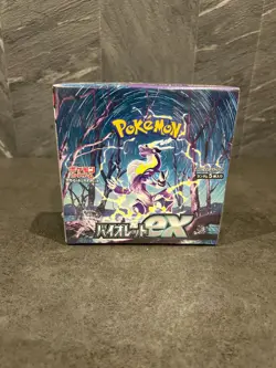 Pokemon Card Scarlet & Violet Booster Factory Seale Box Violet ex sv1V Japanese - Image 1