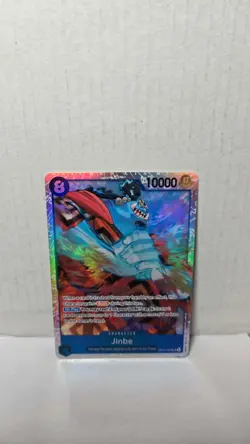Jinbe - OP14-049 SR The Azure Sea's Seven One Piece Card Game Foil - NM - Image 1