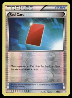 2016 Pokemon Red Card Uncommon Generations 71/83 Reverse Holo HP - Image 1