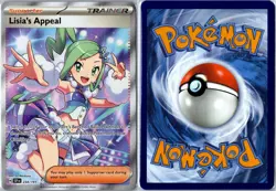 Pokemon Card - Lisia's Appeal 234/191 Surging Sparks Ultra Rare Near Mint - Image 3