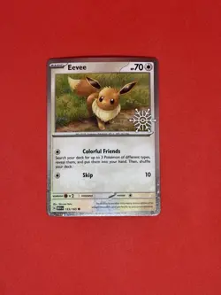 Eevee (Holiday Calendar) 133/165 Miscellaneous Cards & Products Holo - Image 1