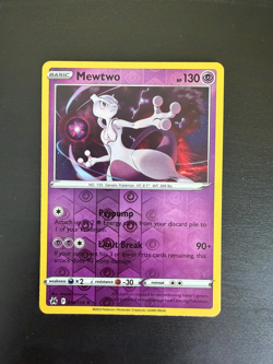 Pokemon TCG Mewtwo 059 159 Crown Zenith Holo Card - Image 1