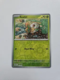 Rowlet - 013/197 - Obsidian Flames - Reverse Holo - NM/M - Pokemon Card - Image 1