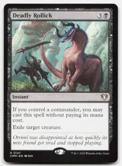 Deadly Rollick 147 Rare Commander Masters Magic: The Gathering Near Mint - Image 1