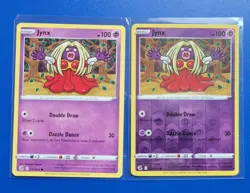 2x Pokemon TCG Fusion Strike: Jynx (112/264) - Reg & RH Common - Near Mint - Image 1