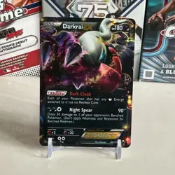 Pokemon Darkrai EX 63/108 Black & White Ultra Rare Holo Basic HP180 Night Spear - Image 1