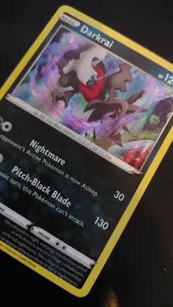 Darkrai 120/196 Holographic Pokemon Card - Image 1