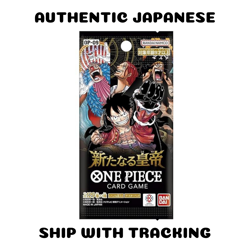 ONE PIECE TCG CARD GAME JAPANESE AUTHENTIC OP-09 BOOSTER PACK Four New Emperor - Image 1