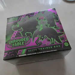 Pokemon Scarlet & Violet Shrouded Fable Elite Trainer Box Pecharunt - Image 1