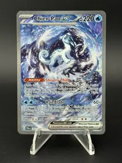 Chien Pao EX 261/193 Sv02 Paldea Evolved Pokemon Special Illustration Rare - Image 1