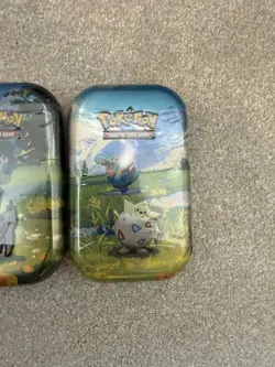 Pokemon TCG Ascended Heroes Set of 3 Mini Tins Brand New Sealed - Image 2
