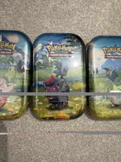 Pokemon TCG Ascended Heroes Set of 3 Mini Tins Brand New Sealed - Image 4