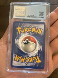 Pokemon 2000 Team Rocket DARK BLASTOISE #3 Holo Rare Wizards Vintage CGC 5.5 - Image 3
