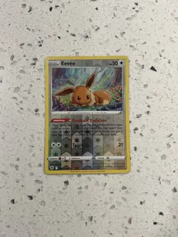 Pokemon - Astral Radiance - EEVEE - 119/189 - Reverse Holo - NM - Image 1