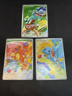 Pokemon TCG First Partner Set - Gen 1 - Charmander Bulbasaur Squirtle Kanto Mint - Image 1