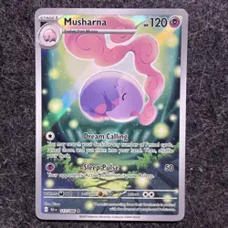 Pokemon TCG - Musharna - 117/086 - Illustration Rare - Black Bolt - NM/M - Image 1