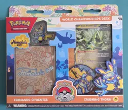 Pokemon World Championships Deck 2024 Honolulu Fernando Cifuentes Crushing Thorn - Image 1