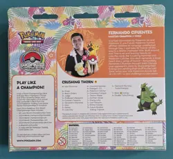 Pokemon World Championships Deck 2024 Honolulu Fernando Cifuentes Crushing Thorn - Image 2